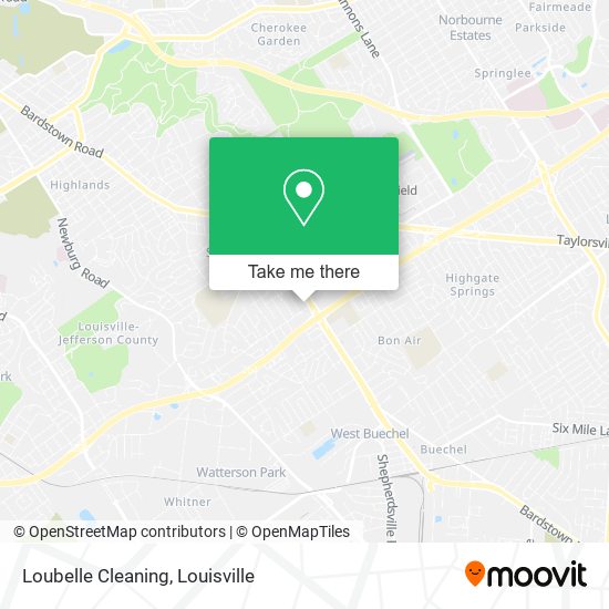 Loubelle Cleaning map