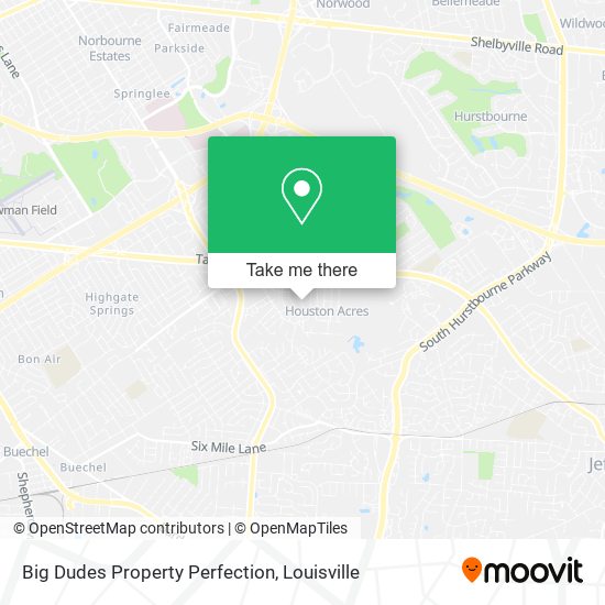 Big Dudes Property Perfection map