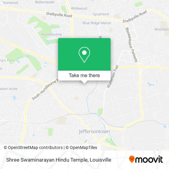 Shree Swaminarayan Hindu Temple map