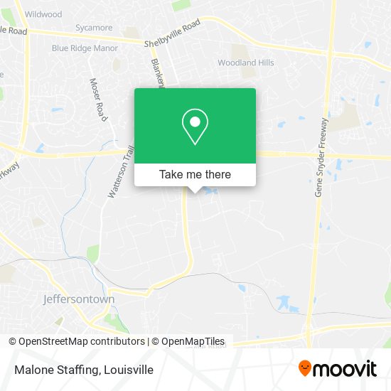 Malone Staffing map