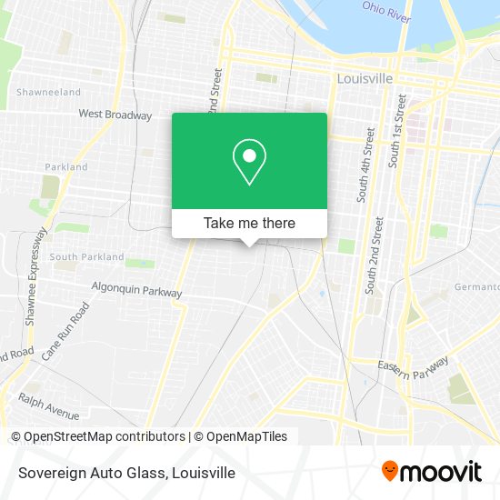 Sovereign Auto Glass map