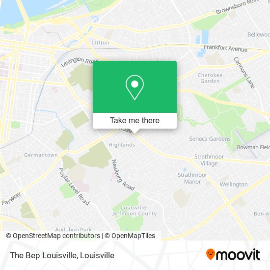 Mapa de The Bep Louisville