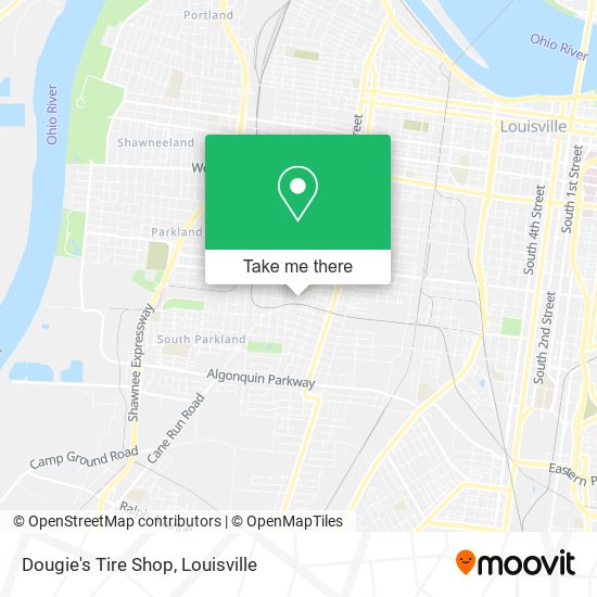 Mapa de Dougie's Tire Shop