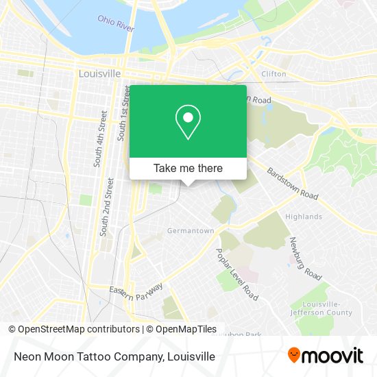 Neon Moon Tattoo Company map