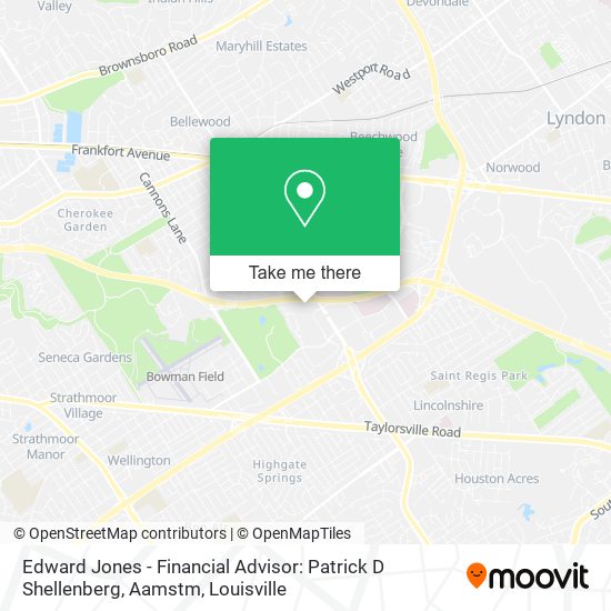 Edward Jones - Financial Advisor: Patrick D Shellenberg, Aamstm map