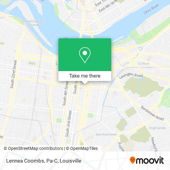 Mapa de Lennea Coombs, Pa-C