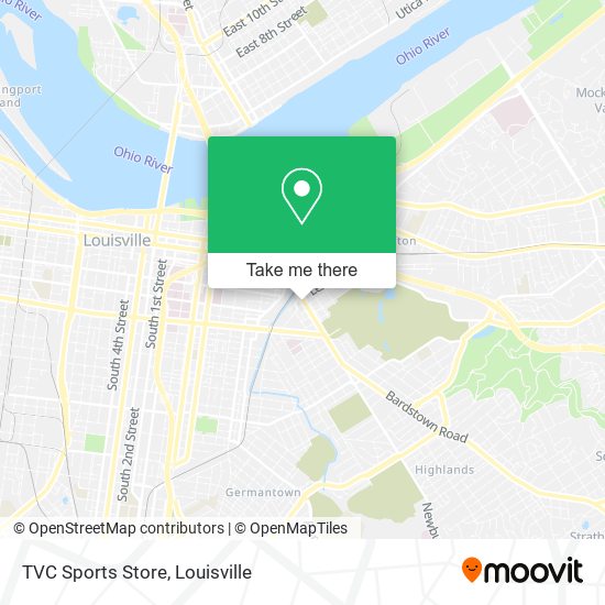 TVC Sports Store map