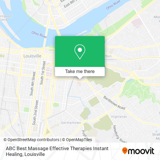 Mapa de ABC Best Massage Effective Therapies Instant Healing