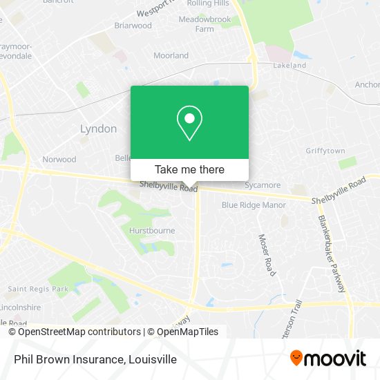 Mapa de Phil Brown Insurance