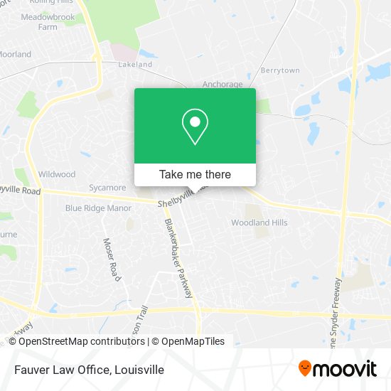 Fauver Law Office map