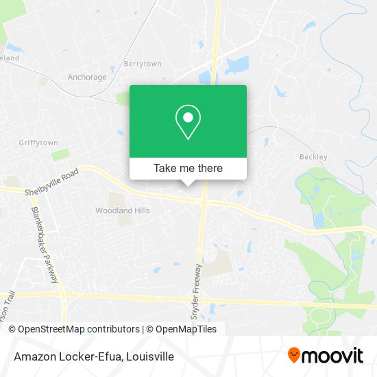 Amazon Locker-Efua map