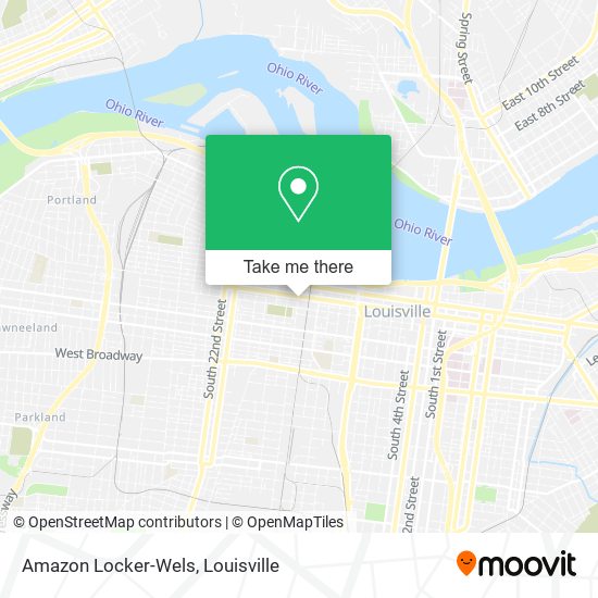 Amazon Locker-Wels map