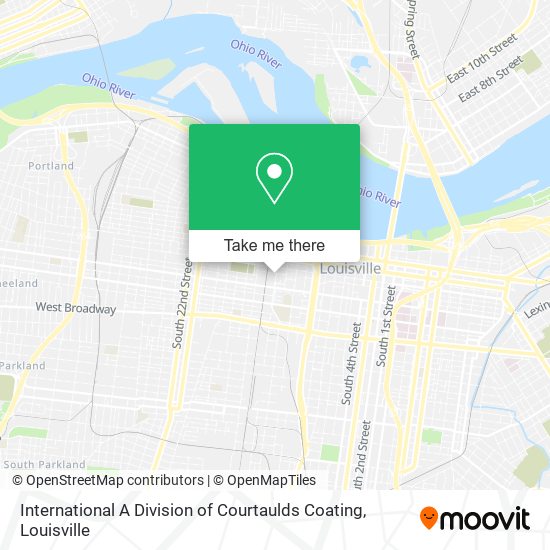 Mapa de International A Division of Courtaulds Coating