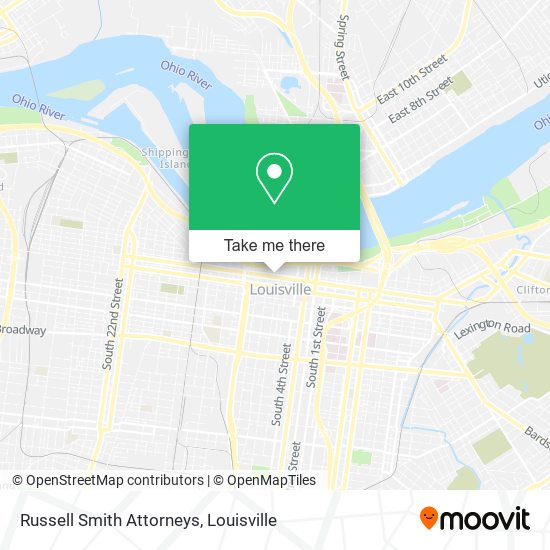 Russell Smith Attorneys map