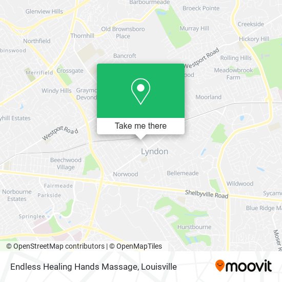 Mapa de Endless Healing Hands Massage