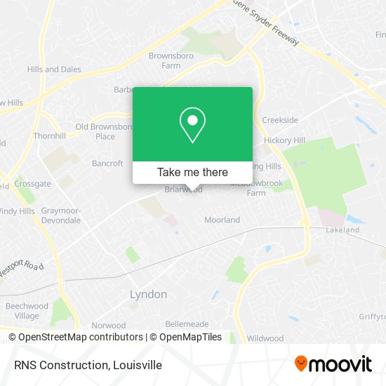 RNS Construction map