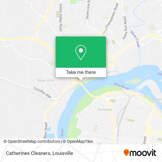 Catherines Cleaners map