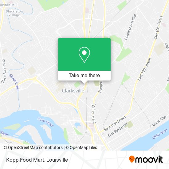 Kopp Food Mart map