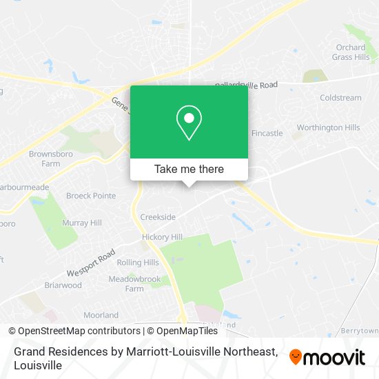 Grand Residences by Marriott-Louisville Northeast map