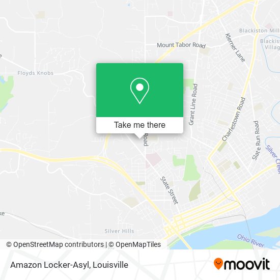 Amazon Locker-Asyl map