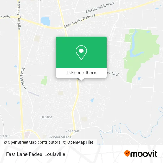 Fast Lane Fades map