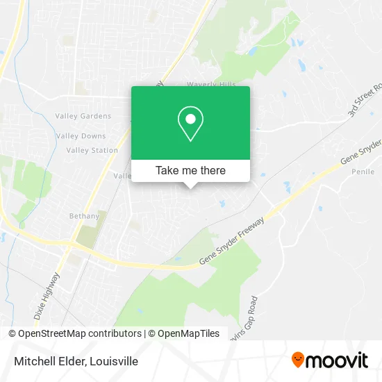 Mitchell Elder map