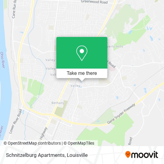 Schnitzelburg Apartments map