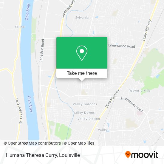 Humana Theresa Curry map