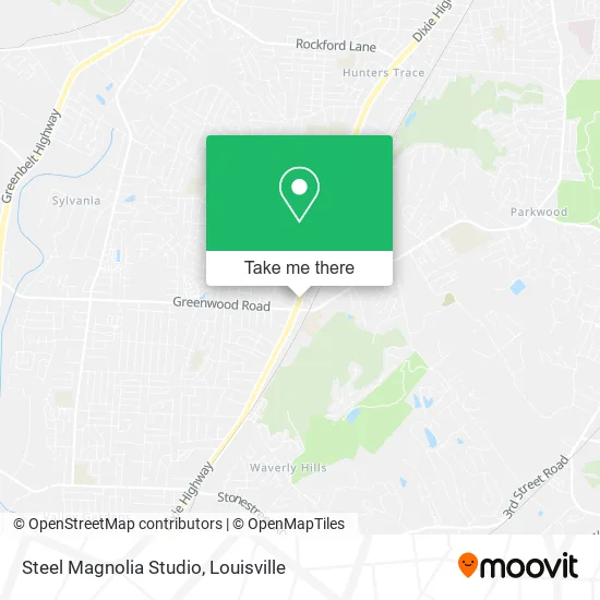 Steel Magnolia Studio map