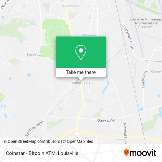 Coinstar - Bitcoin ATM map