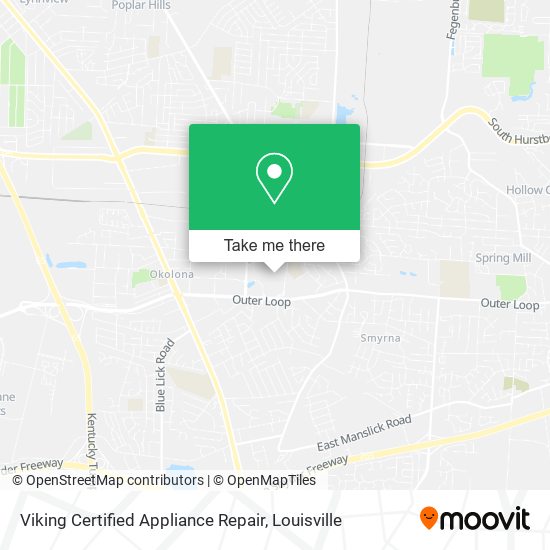 Viking Certified Appliance Repair map