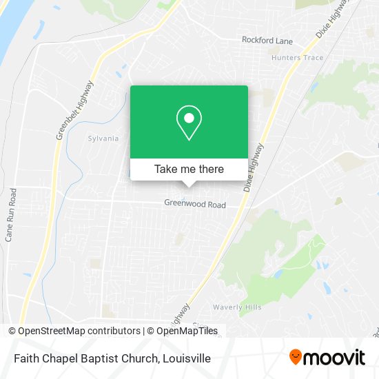 Faith Chapel Baptist Church map