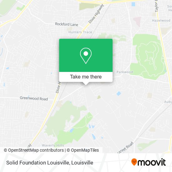 Solid Foundation Louisville map