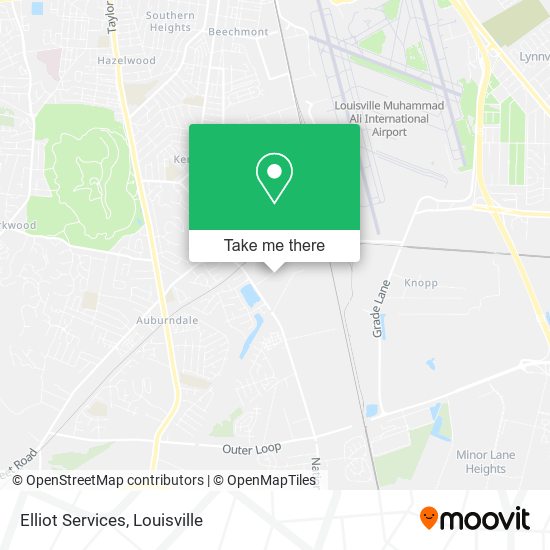 Mapa de Elliot Services