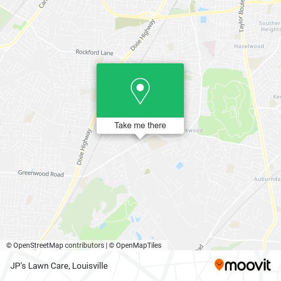JP's Lawn Care map