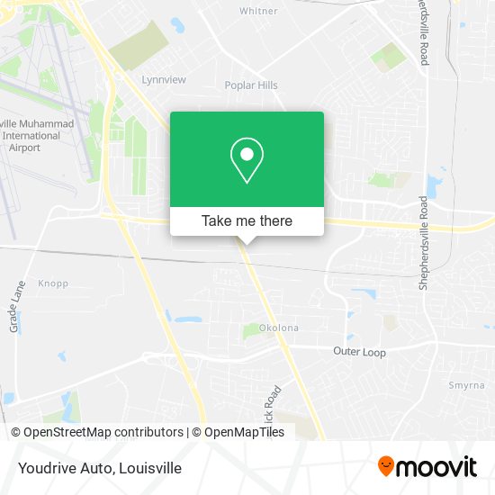 Mapa de Youdrive Auto