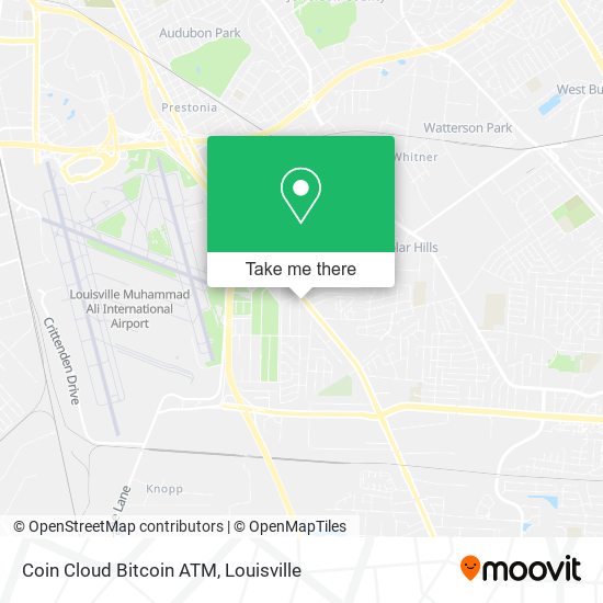 Coin Cloud Bitcoin ATM map