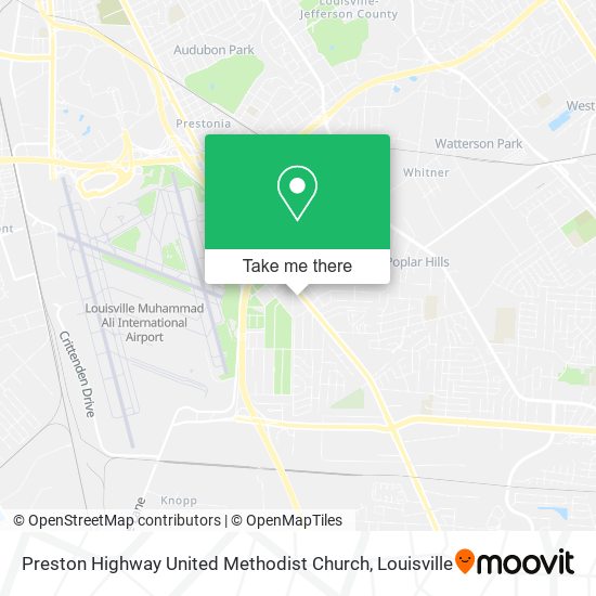 Mapa de Preston Highway United Methodist Church