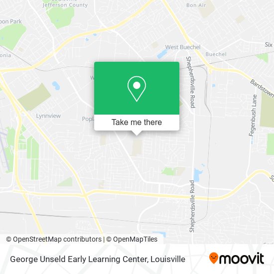 Mapa de George Unseld Early Learning Center