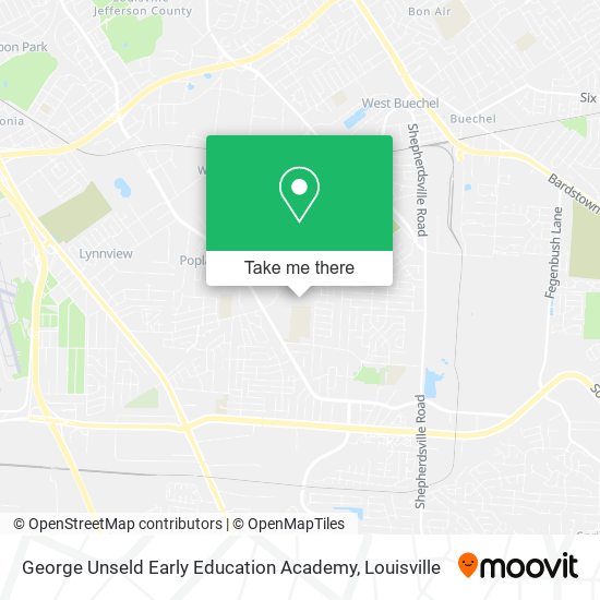 George Unseld Early Education Academy map