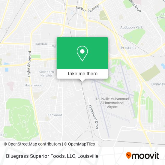 Bluegrass Superior Foods, LLC map