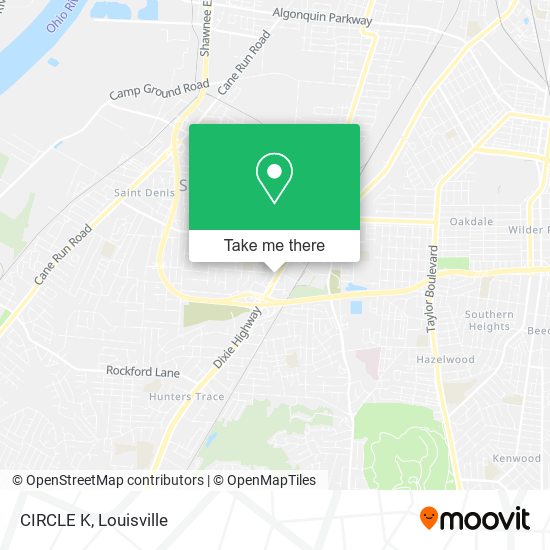Mapa de CIRCLE K