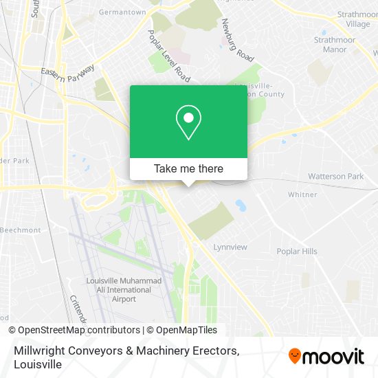 Millwright Conveyors & Machinery Erectors map