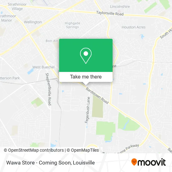 Wawa Store - Coming Soon map