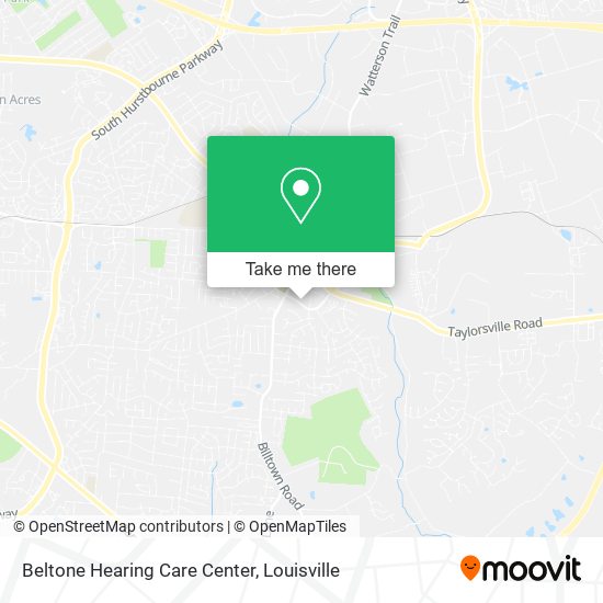 Mapa de Beltone Hearing Care Center