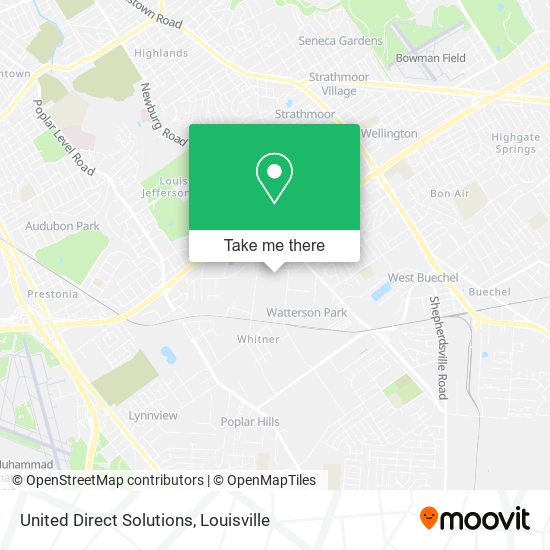 United Direct Solutions map