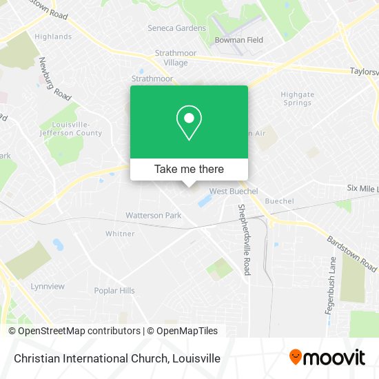 Christian International Church map