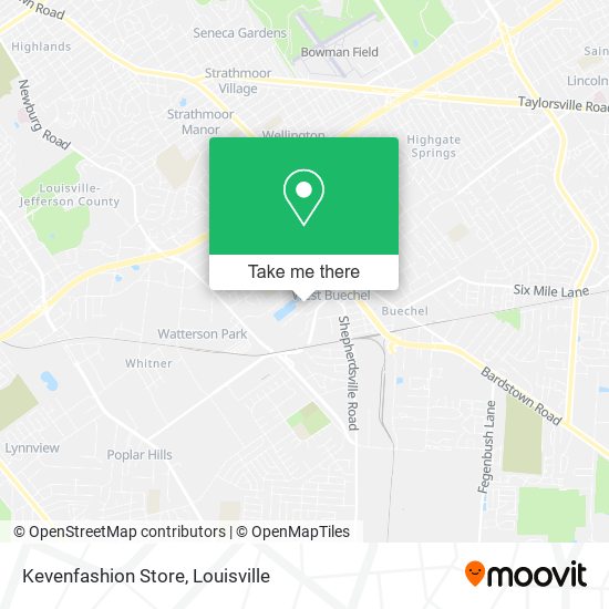 Kevenfashion Store map