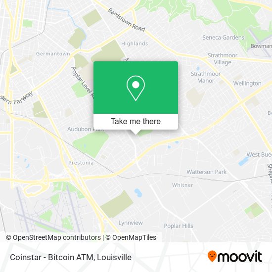 Coinstar - Bitcoin ATM map