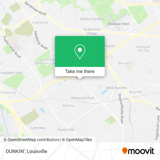 DUNKIN' map
